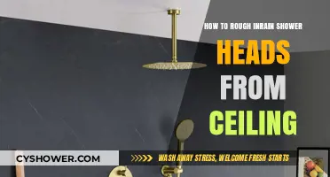 Ceiling-Mounted Rain Shower Head Rough-In: A Step-by-Step Guide