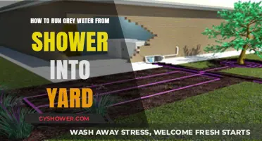 Eco-Friendly Yard Irrigation: Redirecting Shower Grey Water Effortlessly