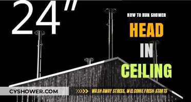 Ceiling-Mounted Shower Head Installation: A Step-by-Step Guide for Beginners
