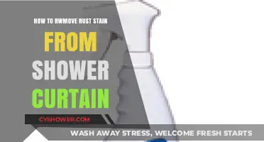 Effective Ways to Remove Rust Stains from Your Shower Curtain