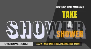 Mastering Bathroom Vocabulary: How to Say 'I Take a Shower' in Different Languages