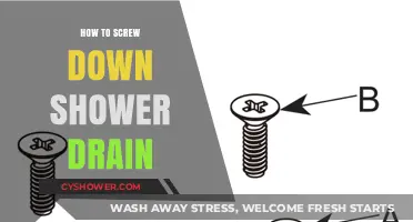 Secure Your Shower Drain: Step-by-Step Guide to Screwing It Down