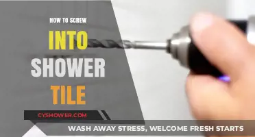 Mastering Shower Tile Drilling: A Step-by-Step Guide to Screwing In