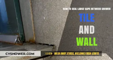 Effective Ways to Seal Large Gaps Between Shower Tile and Wall