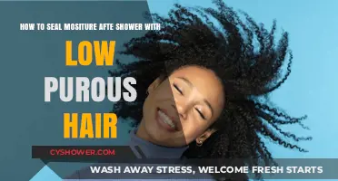 Seal Moisture Post-Shower: Tips for Low Porosity Hair Care