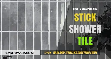 Easy DIY Guide: Sealing Peel and Stick Shower Tile for Longevity