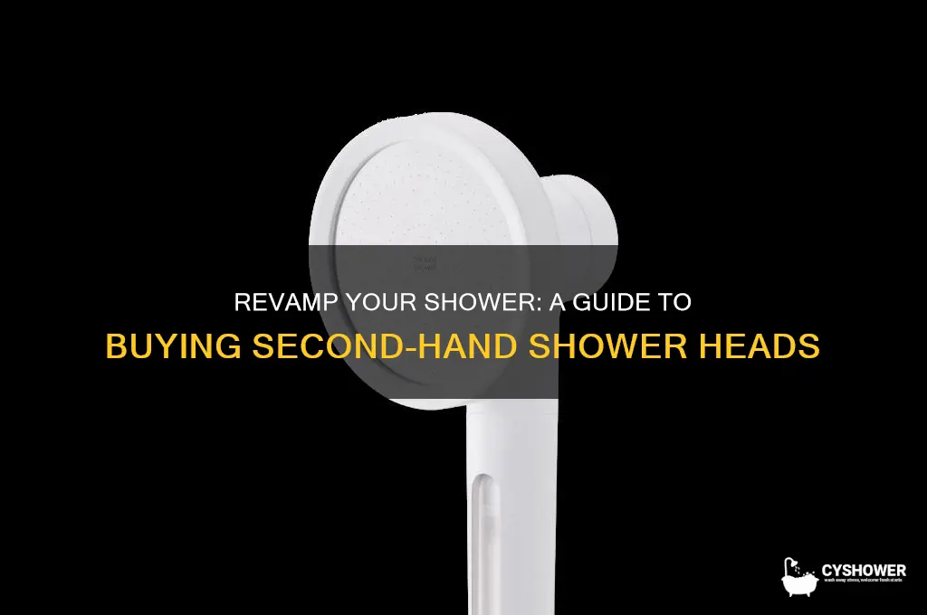 how to second hand shower head
