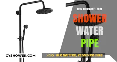 Quick Fixes to Secure a Loose Shower Water Pipe Easily