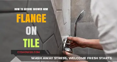 Secure Shower Arm Flange on Tile: Easy DIY Installation Tips