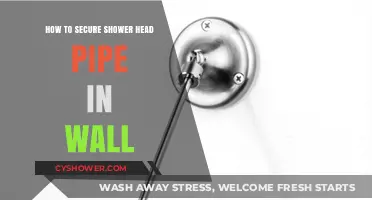 Secure Your Shower Head Pipe: Easy Wall Mounting Tips