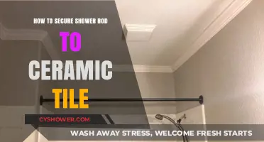 Secure Shower Rod to Ceramic Tile: Easy DIY Installation Tips