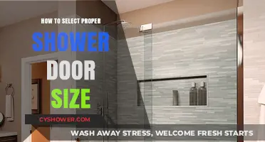 Choosing the Right Shower Door Size: A Comprehensive Guide