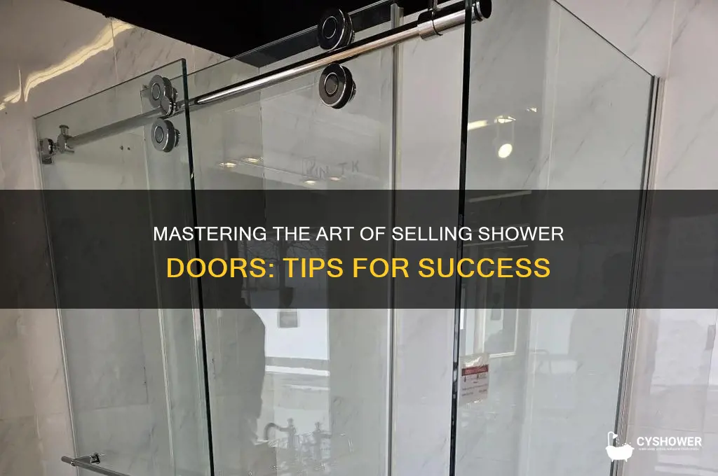 how to sell a shower door