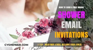 Effortless Bridal Shower Planning: Send Free Email Invitations Easily
