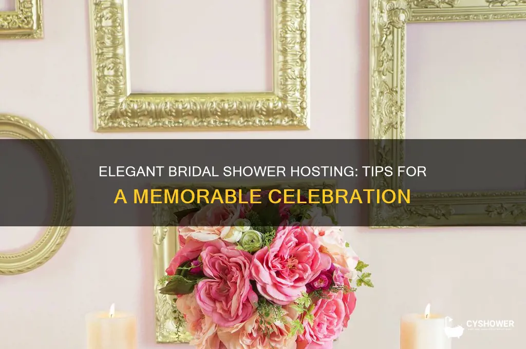 how to serve bridal shower
