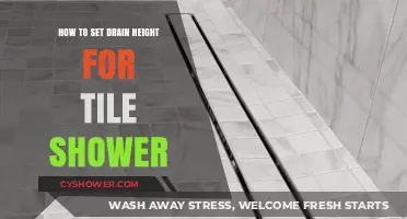 Perfect Tile Shower Drain Height: Essential Tips for Precise Installation