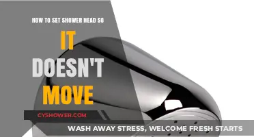 Secure Your Shower Head: Easy Steps to Prevent Unwanted Movement