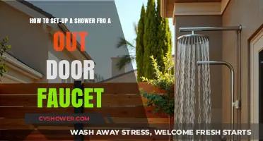 Easy Outdoor Shower Setup: Transform Your Faucet in Simple Steps