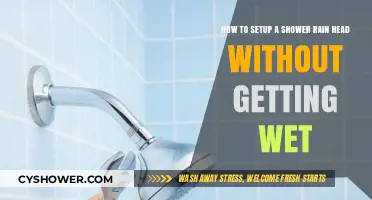Dry Installation Guide: Setting Up Your Shower Rain Head Effortlessly