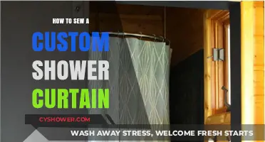 DIY Custom Shower Curtain: Sewing Tips for a Perfect Fit