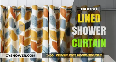 Sewing a Lined Shower Curtain: Step-by-Step DIY Guide