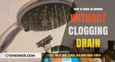 Shower Shaving Tips: Prevent Clogged Drains with These Easy Tricks