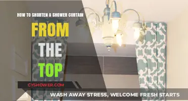 Quick Guide: Shortening Your Shower Curtain from the Top Easily
