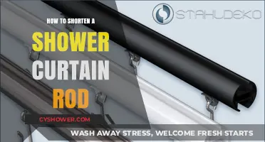 Quick DIY Guide: Shortening Your Shower Curtain Rod Easily