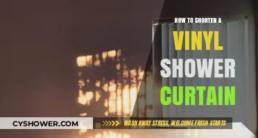 Quick DIY Guide: Shortening Your Vinyl Shower Curtain Easily