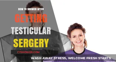Post-Testicular Surgery Shower Guide: Gentle Care for Healing Comfortably