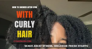 Post-Gym Shower Tips for Curly Hair: Maintain Bounce and Shine