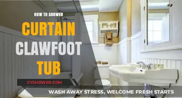 Easy Guide to Installing a Shower Curtain on Clawfoot Tubs