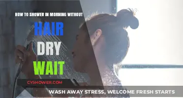Quick Morning Showers: Skip Hair Dry Wait with These Tips