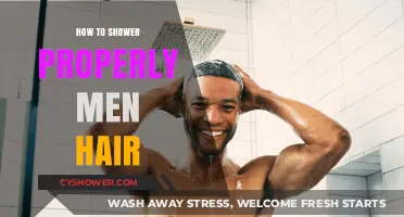 Mastering the Art of Showering: Men's Guide to Healthy Hair Care