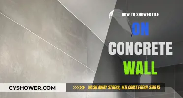 Mastering Shower Tile Installation on Concrete Walls: A Step-by-Step Guide