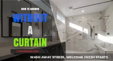 Creative Shower Solutions: Bathing Without a Curtain Made Easy