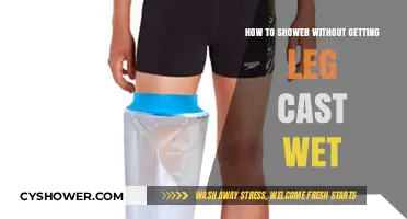 Showering with a Leg Cast: Tips to Keep It Dry and Clean