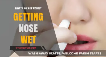 Keep Your Nose Dry: Showering Tips to Stay Comfortable