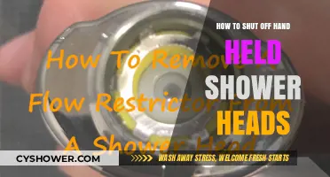 Easy Steps to Turn Off Handheld Shower Heads Quickly
