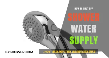 Quick Guide: Turning Off Your Shower Water Supply Easily
