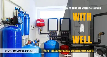 Shutting Off Well Water Supply to Your Shower: A Step-by-Step Guide