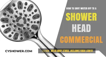 Quick Guide: Turning Off Water Supply to Commercial Shower Heads