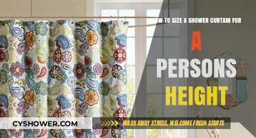 Perfect Fit: Sizing Shower Curtains for Your Height Made Easy