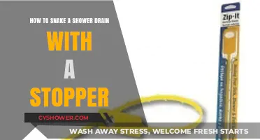 Unclog Your Shower Drain: Easy Steps to Snake a Stopper