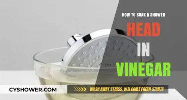 Effective Vinegar Soak Method to Clean Your Shower Head Easily