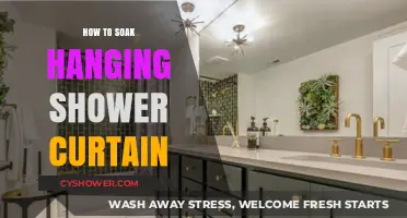 Effective Tips for Soaking and Cleaning Your Hanging Shower Curtain