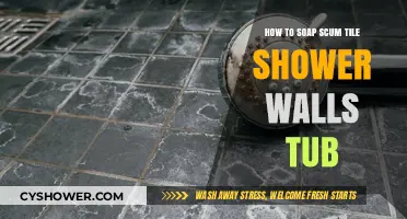 Effective Tips to Remove Soap Scum from Tile Shower Walls and Tub