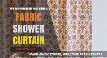 Effective Tips to Soften Fabric Shower Curtains Damaged by Hard Water