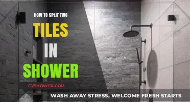 Easy Steps to Split Shower Tiles Without Damage or Mess