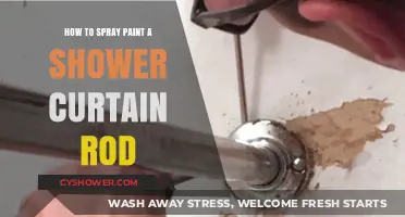 DIY Shower Curtain Rod Makeover: Spray Painting Tips and Tricks